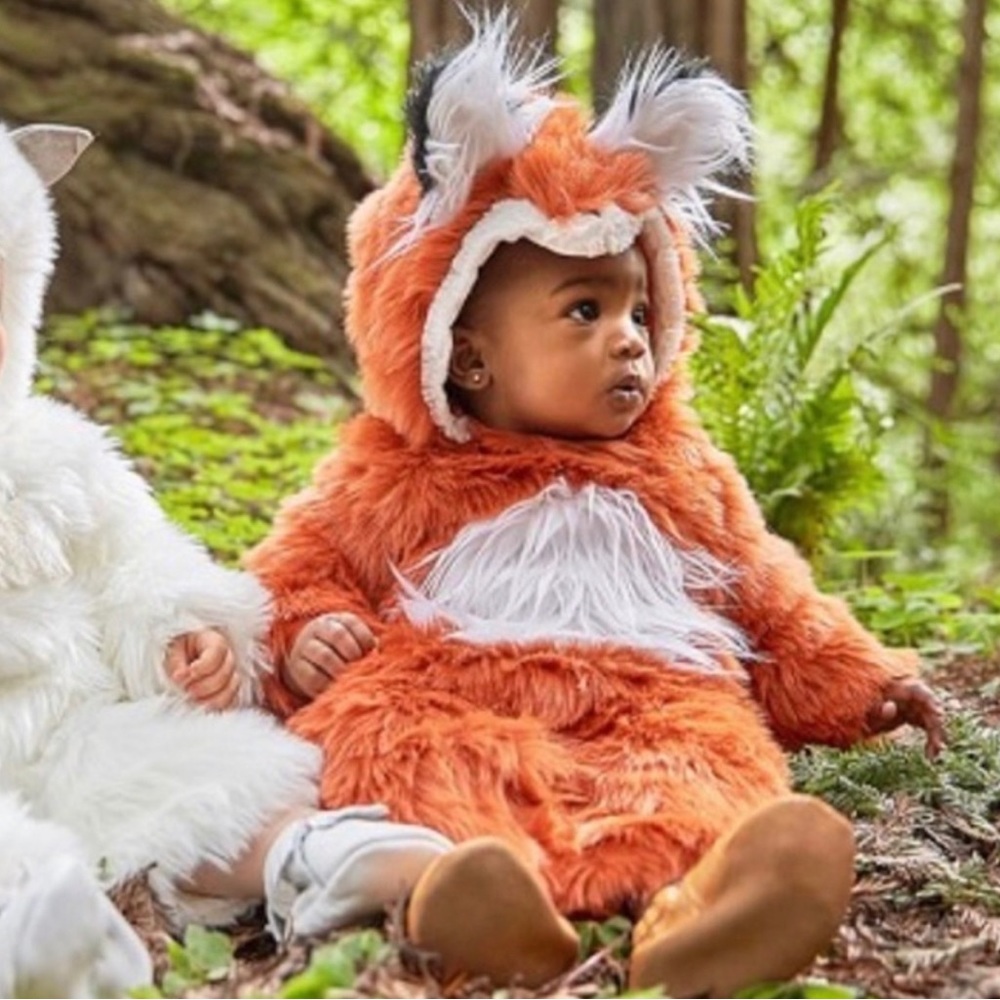 NWT PotteryBarn Kids Fox costume 0-6 months